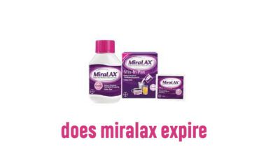 does miralax expire